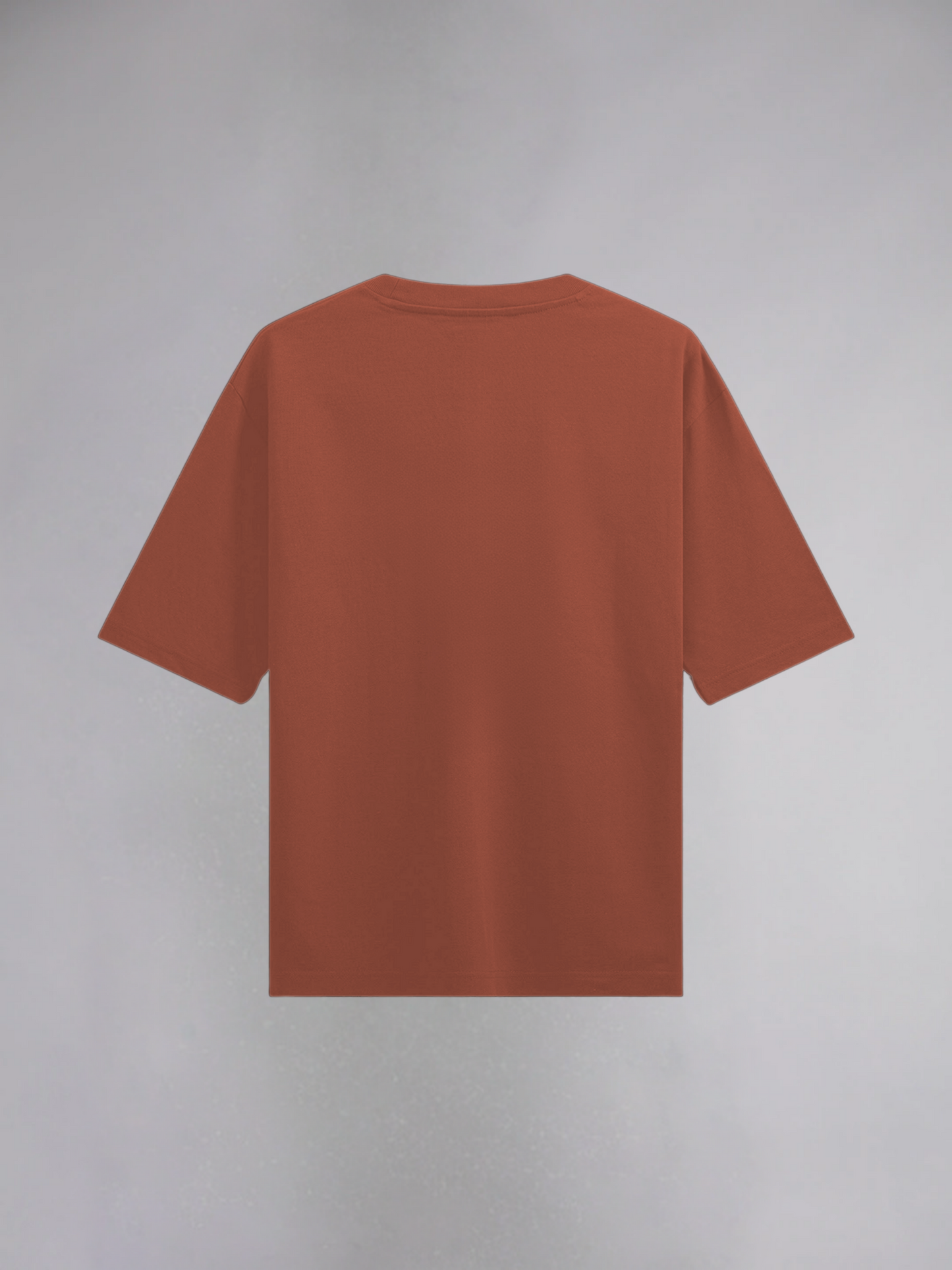 Coral Half Sleeves Oversized T-Shirt