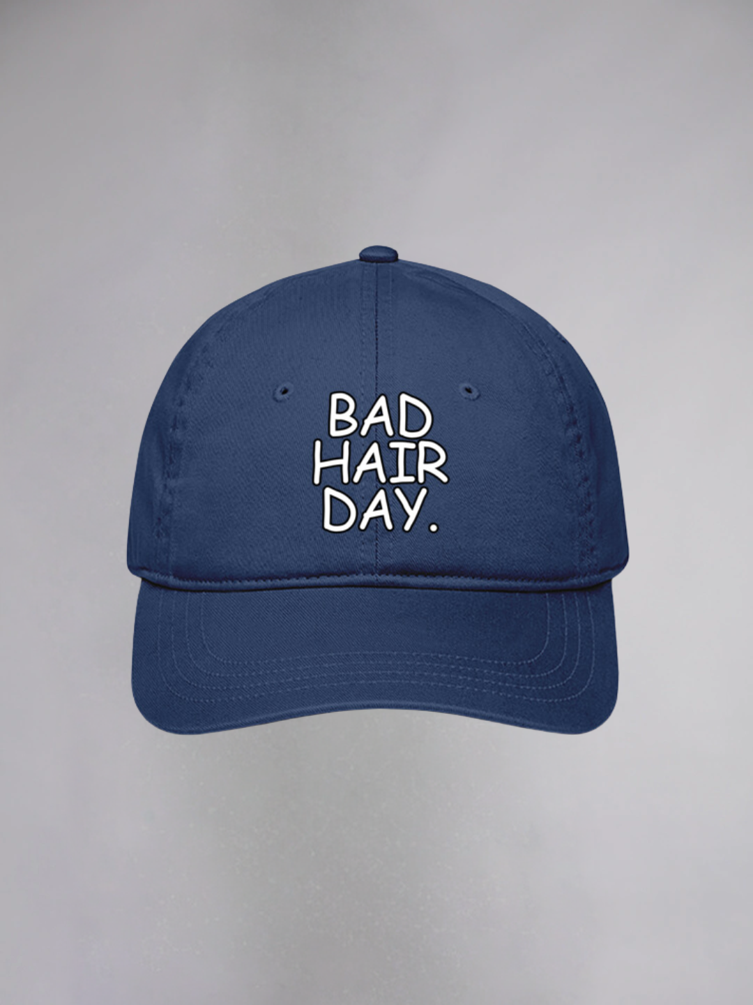 BAD HAIR DAY UNISEX BASEBALL CAP