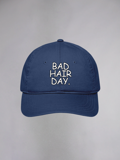 BAD HAIR DAY UNISEX BASEBALL CAP