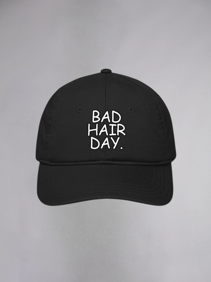 BAD HAIR DAY UNISEX BASEBALL CAP