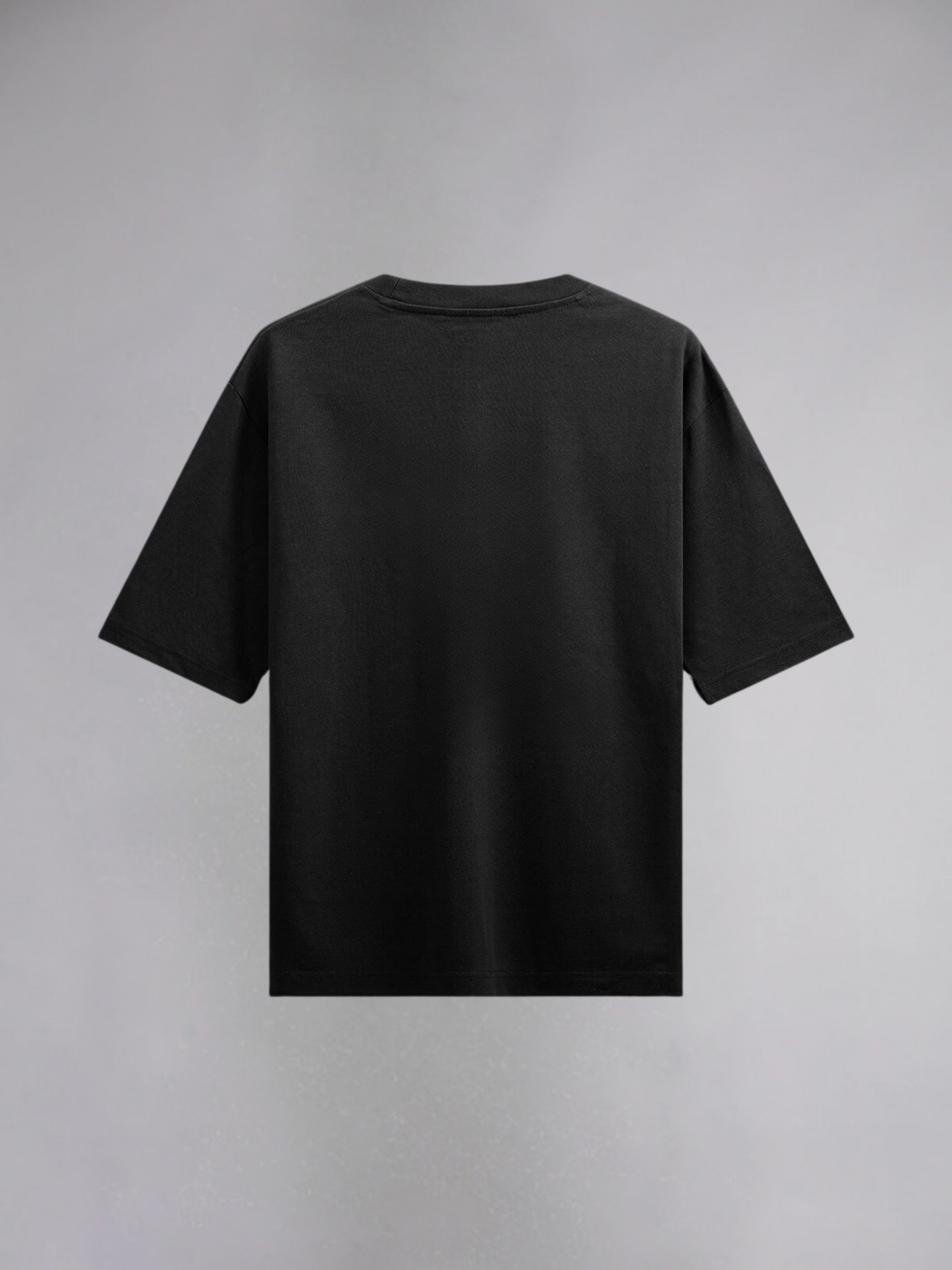 LGBTQ : Black Half Sleeves Oversized T-Shirt