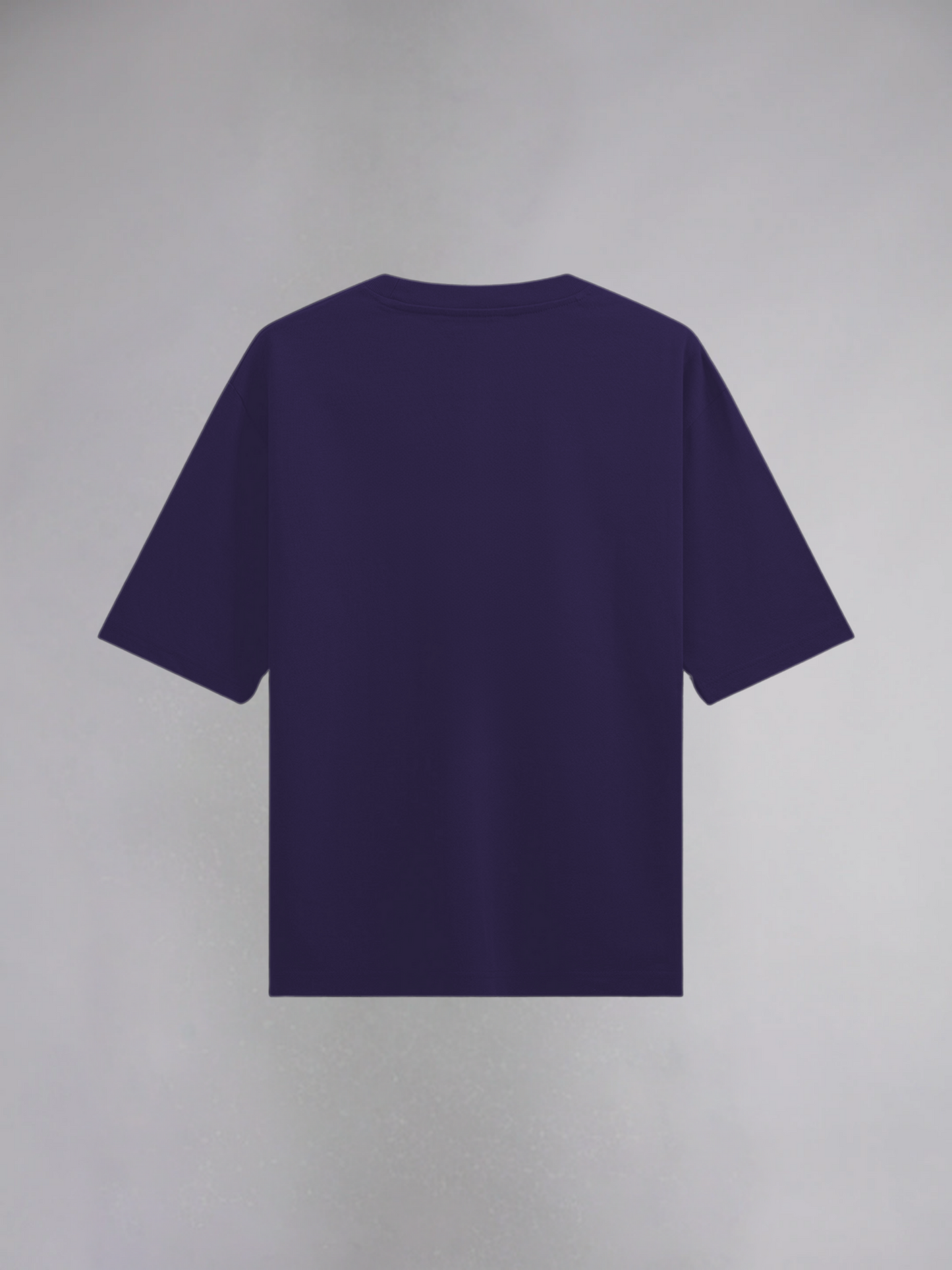 Glory : Purple Half Sleeves Oversized T-Shirt