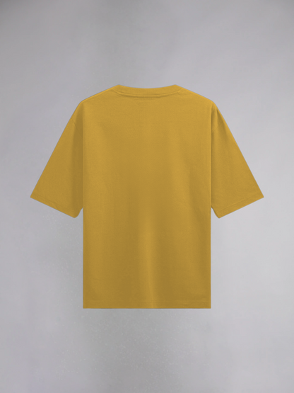 Batman : Yellow Half Sleeves Oversized T-Shirt