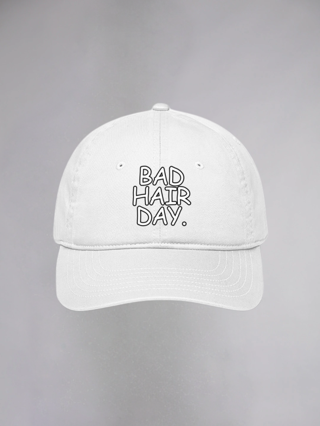 BAD HAIR DAY UNISEX BASEBALL CAP