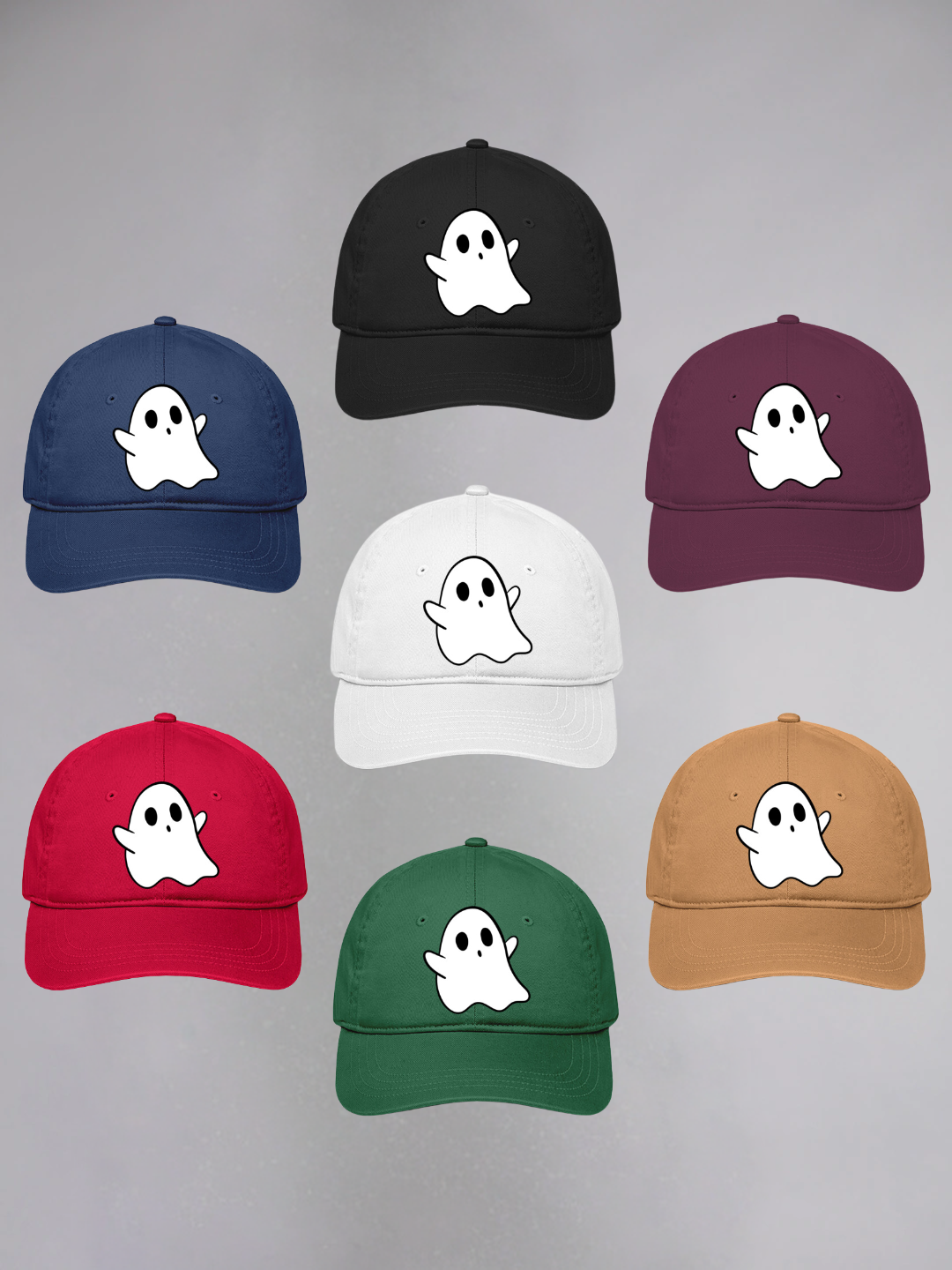 LIL GHOST UNISEX BASEBALL CAP